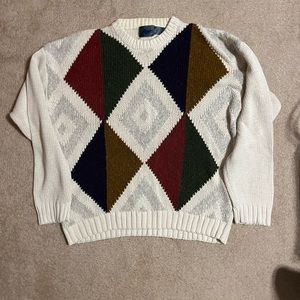 Vintage Etchings Sweater men’s size large